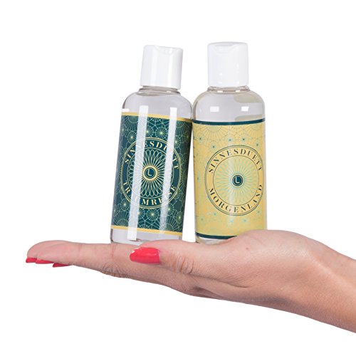 Deluxe aceite Set de regalo (2 x 100ml) lumunu sinnes Duett, para disfrutar de masaje Relajante