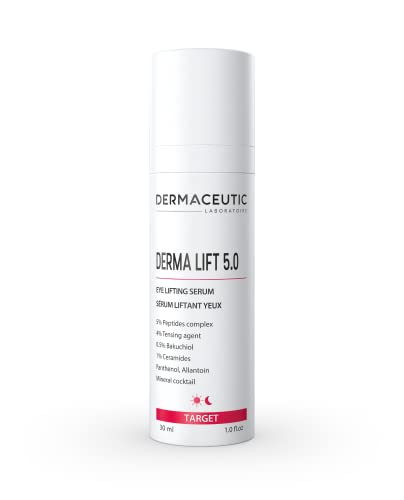 Dermaceutic Derma Lift 5.0 - Potente suero reafirmante - Rejuvenecimiento instantáneo de rostro y contorno de ojos - Suero antienvejecimiento facial - 30 ml