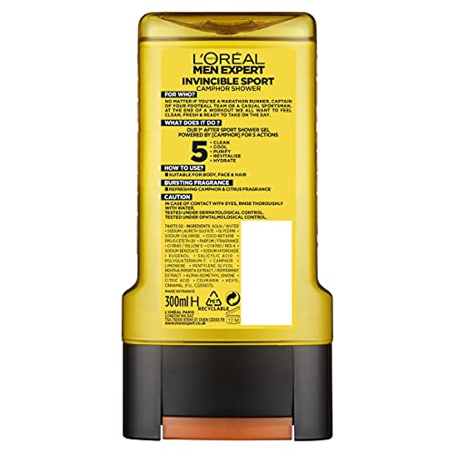 Desodorante antitranspirante L’Oreal Men Expert Invincible Power