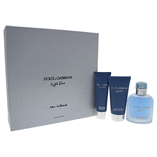 DG LIGHT BLUE EAU INTENSE POUR HOMME EDP 100ML + BALSAMO AFTER SHAVE 7