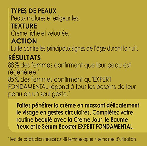 Diadermine - Expert Fondamental - Crème de Nuit - Anti-âge - Pot 50 ml