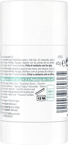 Diadermine – Peeling Facial en Barra – Beauty Stick para Limpieza Facial- Exfolia suavamente la piel – Con té Matcha – 40g