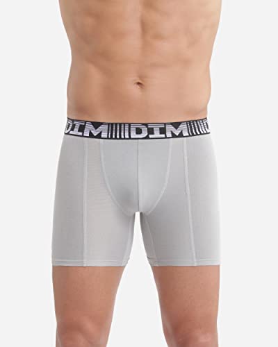 Dim Boxer 3D Flex x2, Nr/Gr Perla, M para Hombre