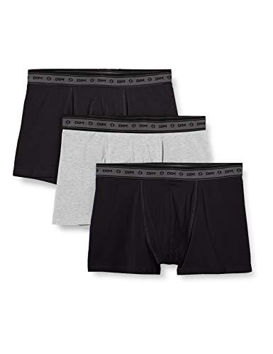 Dim Boxer Green Bio Ecosmart X3, Negro/Gris Perla/Negro, L para Hombre