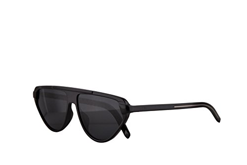 Dior Christian tie247S gafas de sol w/grises de la lente de 60mm 8072K tie 247S Tie247S Tie 247S hombre Negro Grande