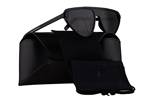 Dior Christian tie247S gafas de sol w/grises de la lente de 60mm 8072K tie 247S Tie247S Tie 247S hombre Negro Grande