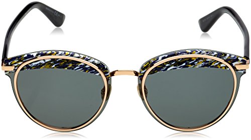 Dior DIOROFFSET1 2K 9N7 Gafas de Sol, Azul (Bluette Black/Grey Ar), 62 para Mujer