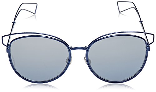 Dior DIORSIDERAL2 NK MZP Gafas de sol, Azul (Bluette Mtblack/Bluette Silv Grey Speckled Sf), 56 para Mujer