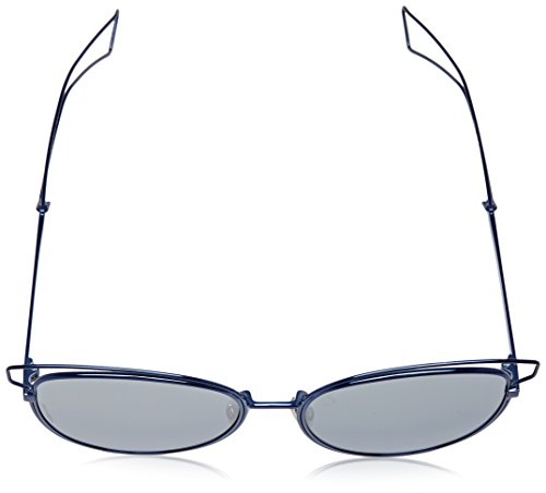 Dior DIORSIDERAL2 NK MZP Gafas de sol, Azul (Bluette Mtblack/Bluette Silv Grey Speckled Sf), 56 para Mujer