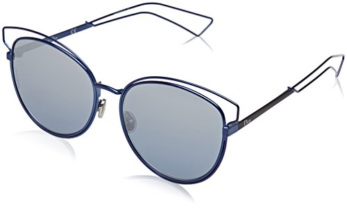 Dior DIORSIDERAL2 NK MZP Gafas de sol, Azul (Bluette Mtblack/Bluette Silv Grey Speckled Sf), 56 para Mujer