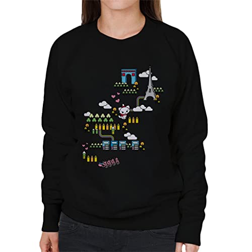 Disney Cuties Aristocats Marie In Paris Women's Sweatshirt