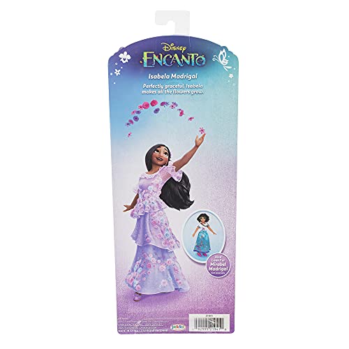 Disney Encanto Encanto, Isabela Muñeca, Color (Jakks Pacific 219414)