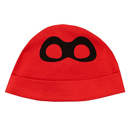 Disney Pijama Entera y Gorro para Niños Bebés The Incredibles Rojo 12-18 Meses