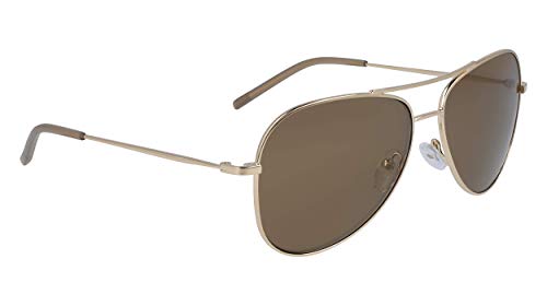 DKNY DK102S Gafas de Sol, Gold, 58 MM, 14 MM, 135 MM para Mujer