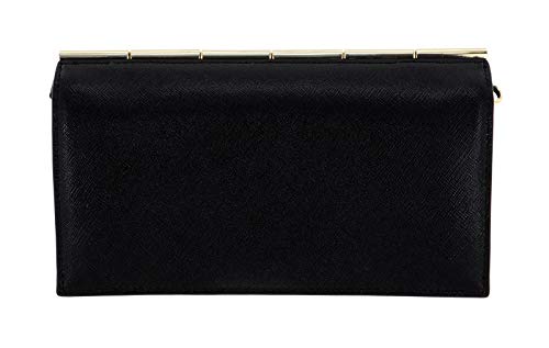 DKNY Heidi Wallet With Strap Blk/Gold