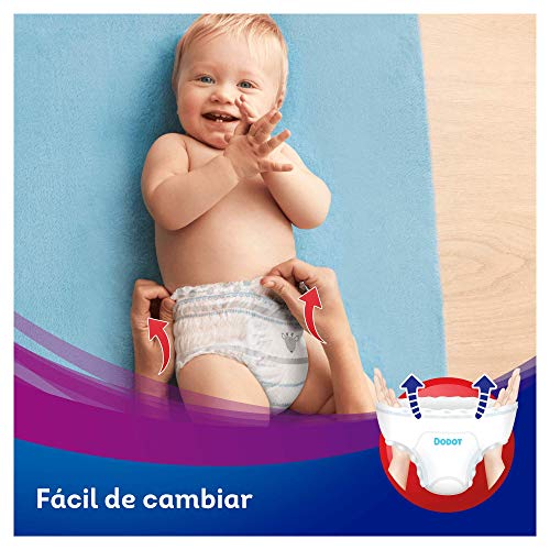 Dodot Pañales Bebé Activity Pants Talla 6 (+15 kg), 111 Pañales + 1 Pack de 48 Toallitas Dodot Aqua Pure de Regalo