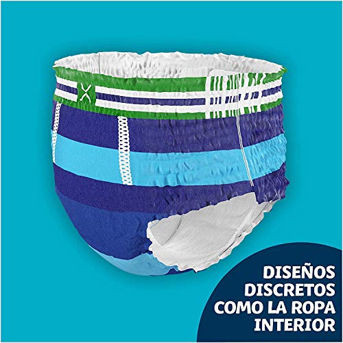 Dodot Pañales HappyJama para Niño 4 -7 Años (17-29 kg), 68 Unidades, Pañal con Protección Anti-Fugas Durante la Noche