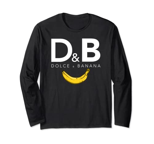 Dolce & Banana - Plátanos divertidos para veganos Manga Larga