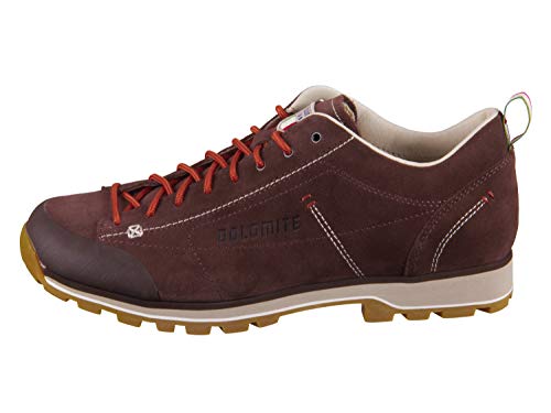 Dolomite Zapato Cinquantaquattro Low, Zapatillas Deportivas Unisex Adulto, Dark Brown Red, 42 EU