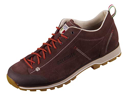 Dolomite Zapato Cinquantaquattro Low, Zapatillas Deportivas Unisex Adulto, Dark Brown Red, 42 EU