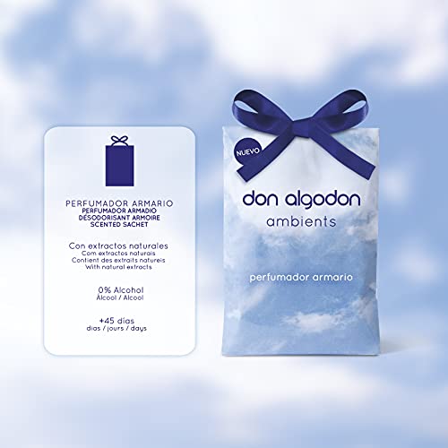 Don Algodon Ambients 26100010 Pack Ambientadores y Cosmética, Papel, Vidrio, Talla única