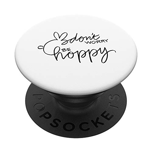 Don't Worry Be Hoppy Conejo Madre Regalo Conejo Madre PopSockets PopGrip Intercambiable