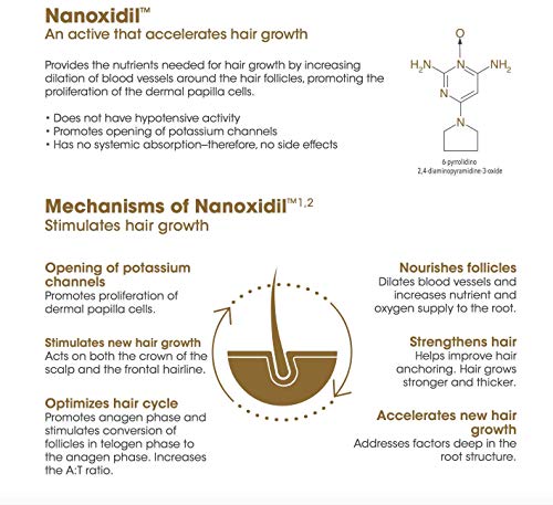 DS Laboratories Spectral. DNC-N Tratamiento anticaída. Ayuda a reducir la caída del cabello y estimula el crecimiento capilar. Fórmula con Nanoxidil 5%, Cafeína 1% y Retinol.