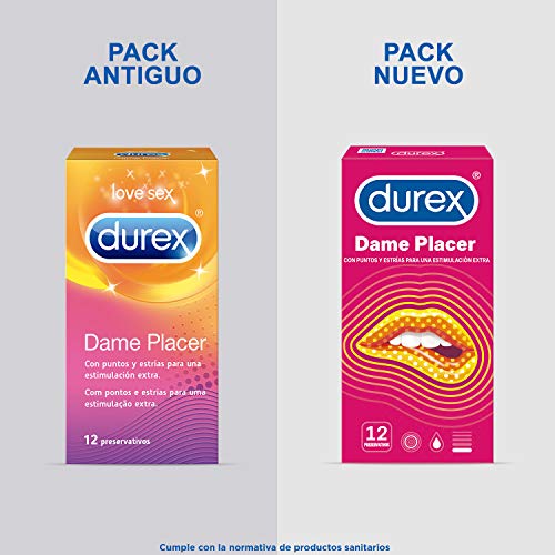 Durex Placer Prolongado 12 Condones + Dame Placer 12 Condones + Mutual Climax 12 Condones - Pack Durex 36 Condones