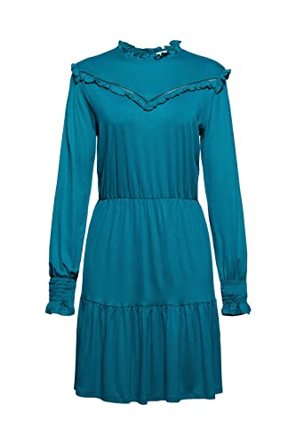 edc by Esprit 111CC1E305 Vestido, 305/Emerald Green, S para Mujer