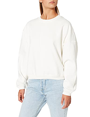 edc by Esprit 991CC1J303 Sudadera, 110/blanco Roto, S para Mujer