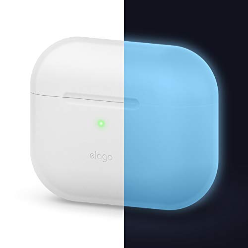 elago Original Funda de Silicona Compatible con AirPods Pro (2019) - 360° Protección de Cuerpo Completo, Premium Silicona [Ajuste Probado] (Luminoso Azul)