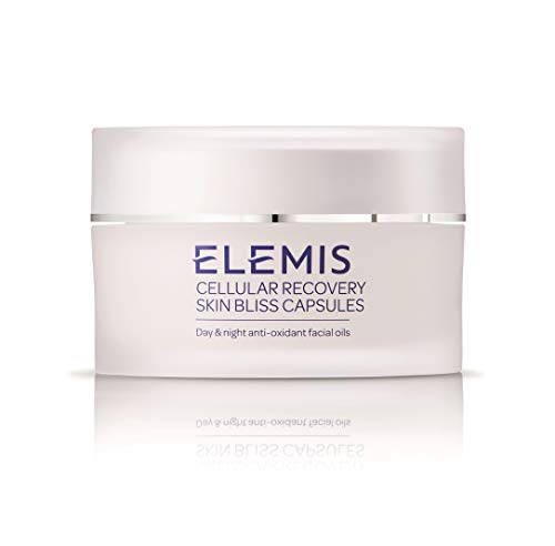 ELEMIS Cellular Recovery Skin Bliss Capsules, aceites faciales antioxidantes para día y noche, 60 cápsulas