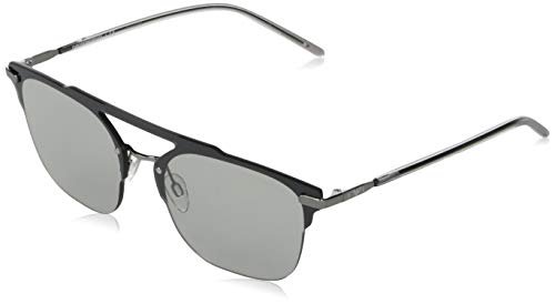 Emporio Armani 0EA2090 Gafas, Ruthenium/Grey Silver, 45/14/145 Unisex Adulto