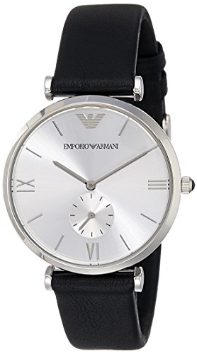 Emporio Armani Reloj Analógico para Hombre de Cuarzo con Correa en Cuero AR1674