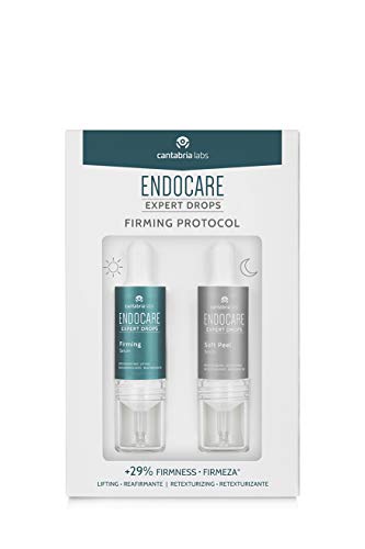 Endocare Endocare Expert Drops Firming Protocol - Tratamiento Facial Antiedad, Reafirmante, Redensificante, Retexturizante Y Renovador, Todo Tipo De Pieles, 2 Droppers X 10 Ml 20 ml