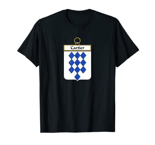 Escudo de armas Cartier - Escudo de la familia Camiseta