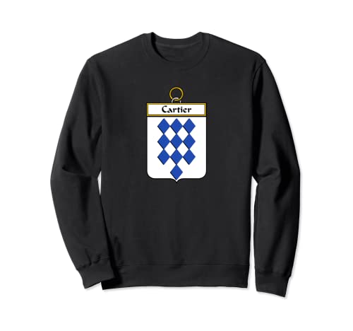 Escudo de armas Cartier - Escudo de la familia Sudadera