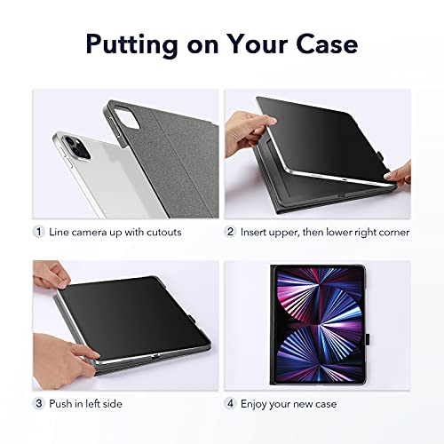 ESR Folio Case Compatible with iPad Pro 11,Twilight