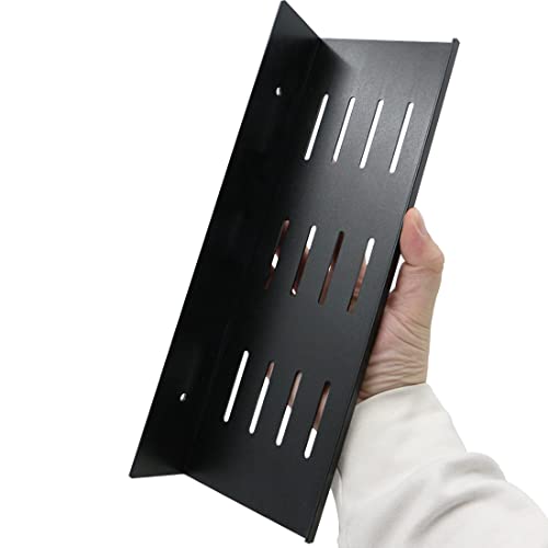 Estante Ducha Baño Organizador Cesta - Estantería de Aluminio, Estante de Pared de 30 cm Negro Mate, Resistente a la corrosión, Estantes para Colgar en la Pared para baño Cocina Balcón Accesorios