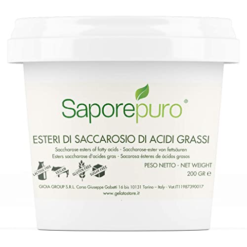 Ésteres De Saccarosa - Sucresters - Esteres de azúcares de ácidos grasos - 200 GR