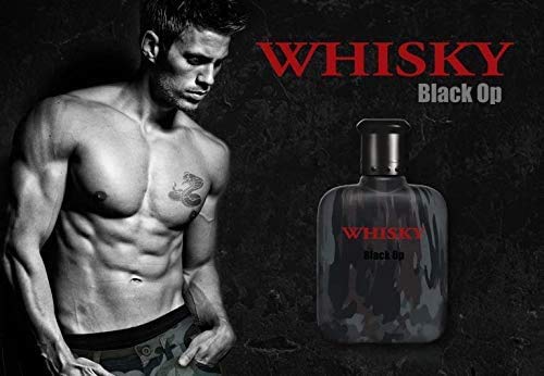 Evaflorparis Whisky Black Op Gift Box Eau de Toilette 100 Ml + Miniature 7.5 Ml + Travel Perfume 20 Ml Set Perfume Spray Men Perfume Evaflorparis 520 g