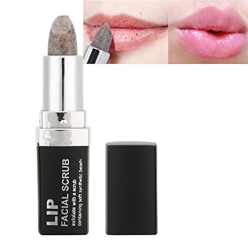 Exfoliador de Labios, Lápiz Labial Nutritivo, Barra Exfoliante, Barras de Exfoliación de Labios Nutritiva Lápiz Labial Quitar Cutículas de Pelícude Labios Elimina Eficazmente Piel Muerta y Tratamiento