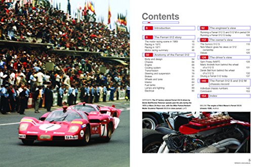 Ferrari 512 S/M 1970 onwards (all marks): An insight into the design, engineering, maintenance and operation of Ferrari's iconic 1970s sports racing car (Owners' Workshop Manual)