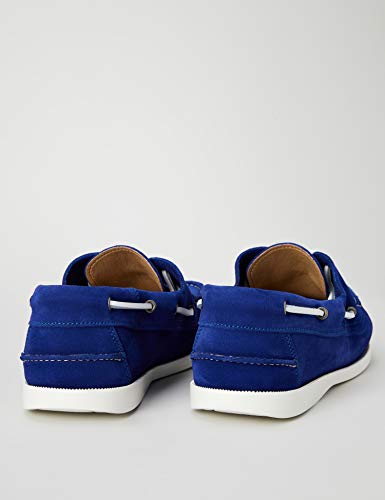 find. Amz038_Leather Náuticos, Electric Blue, 44