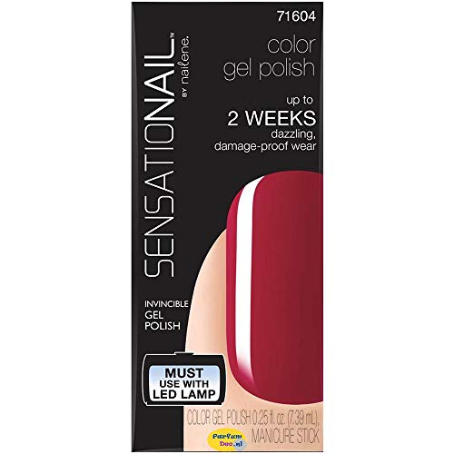 Fing'rs Sensationail Gel de Uñas Tono Juicy Sangria - 7.39 ml