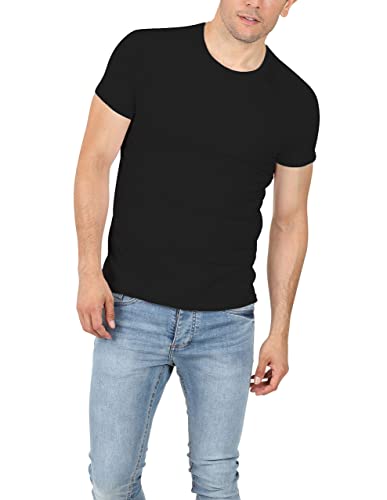 FM London Organic Camiseta, Multicolor (Dark Surtido 10), XXL (Pack de 4) para Hombre