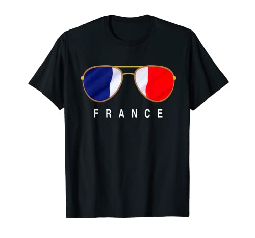 Francia Gafas de sol, Francia Bandera Francesa Camiseta