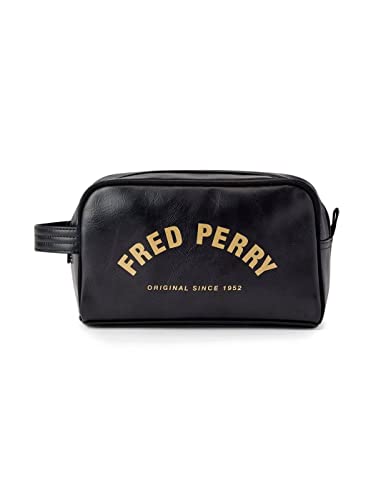 Fred Perry Neceser Logo Negro UNICA