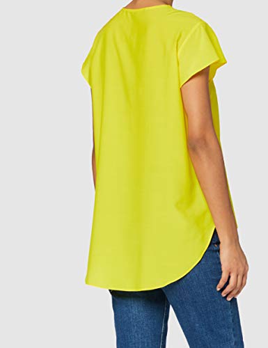 French Connection 72QAO Camisa, Bright Daffodil, Large para Mujer