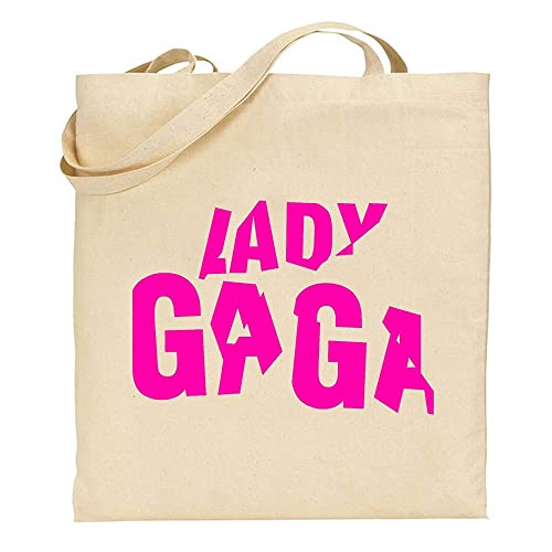 FRIKI FACTORIA Tote Bag Bolsa de tela Lady Gaga logo